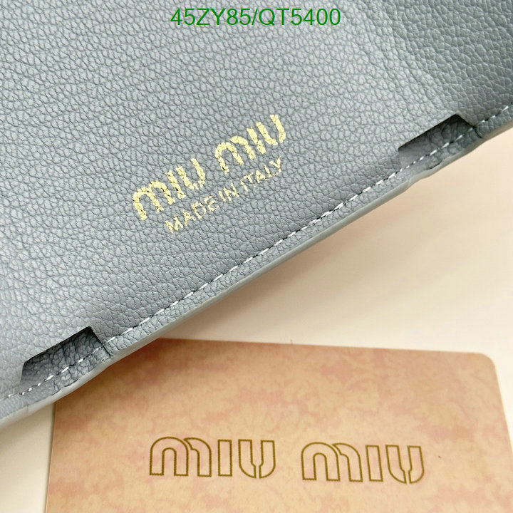 Miu Miu Bag-(4A)-Wallet- Code: QT5400 $: 45USD