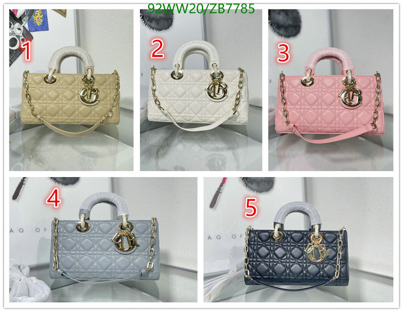 Dior Bag-(4A)-Lady- Code: ZB7785 $: 92USD