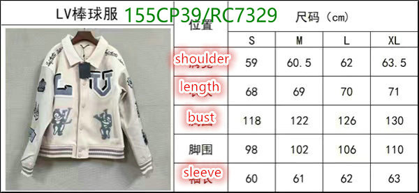 Clothing-LV Code: RC7329 $: 155USD