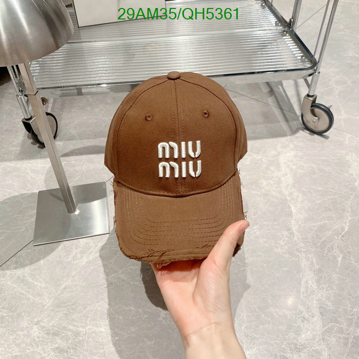 Cap-(Hat)-Miu Miu Code: QH5361 $: 29USD