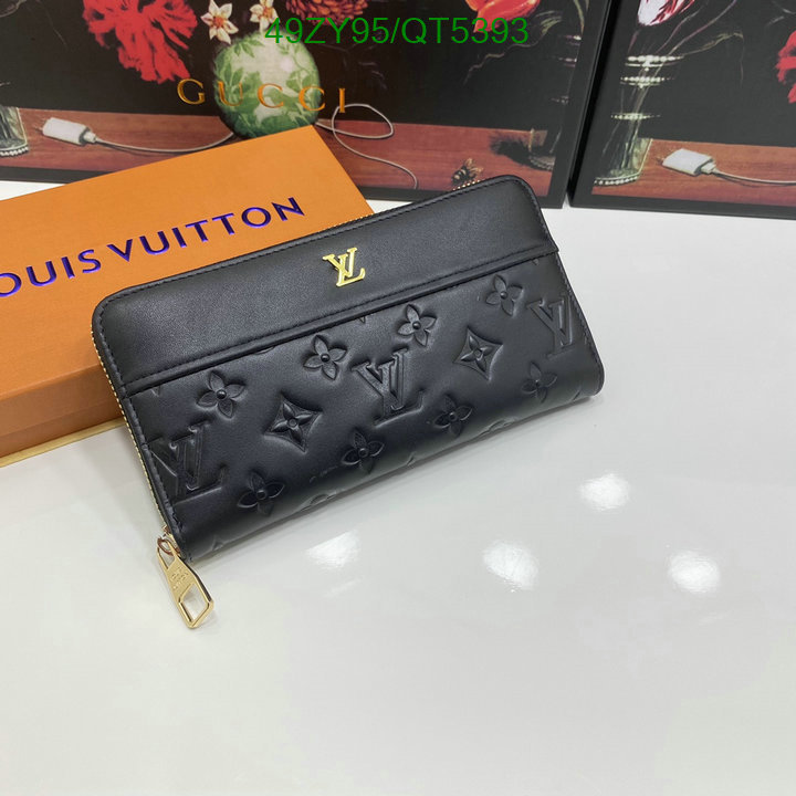 LV Bag-(4A)-Wallet- Code: QT5393 $: 49USD