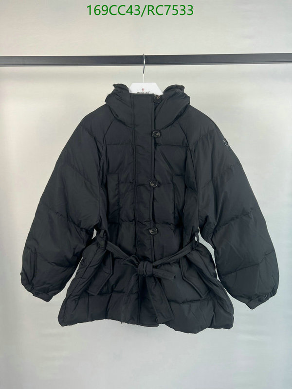 Down jacket Women-Moncler Code: RC7533 $: 169USD