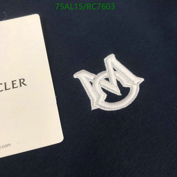 Clothing-Moncler Code: RC7603 $: 75USD