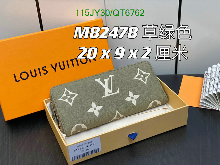 LV Bag-(Mirror)-Wallet- Code: QT6762 $: 115USD