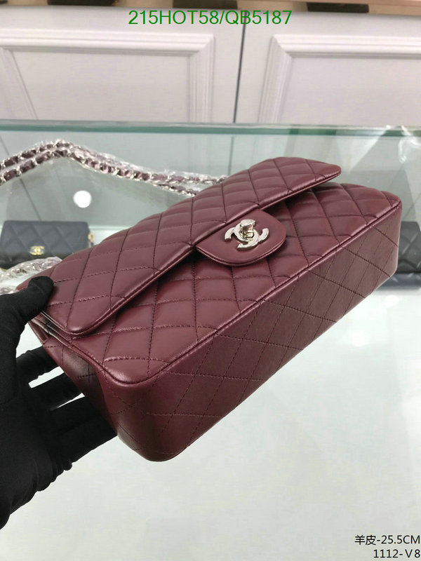 Chanel Bag-(Mirror)-Diagonal- Code: QB5187 $: 215USD