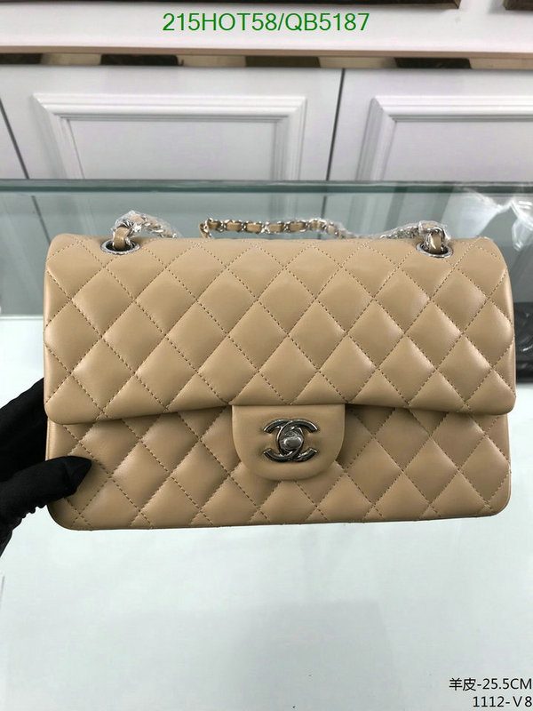 Chanel Bag-(Mirror)-Diagonal- Code: QB5187 $: 215USD