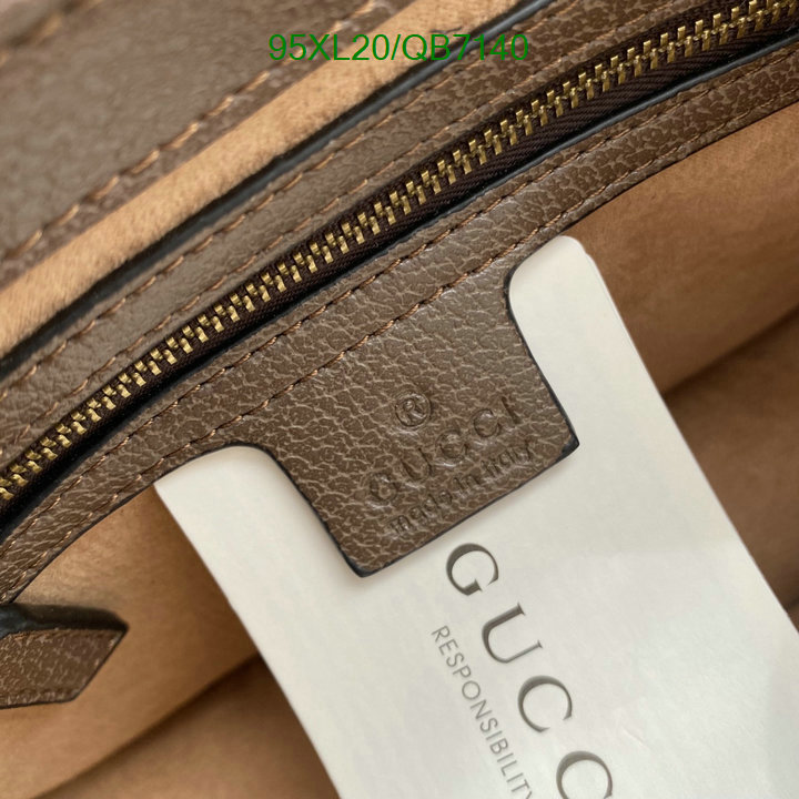 Gucci Bag-(4A)-Diagonal- Code: QB7140 $: 95USD