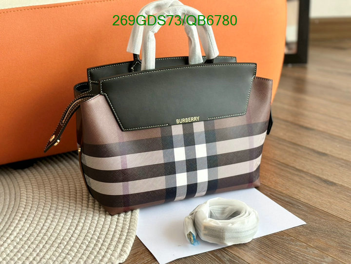 Burberry Bag-(Mirror)-Handbag- Code: QB6780 $: 269USD