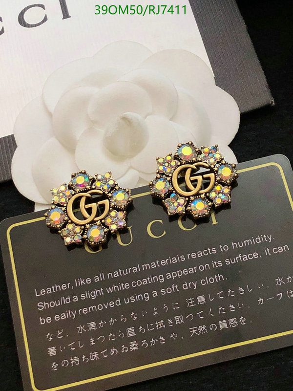Jewelry-Gucci Code: RJ7411 $: 39USD