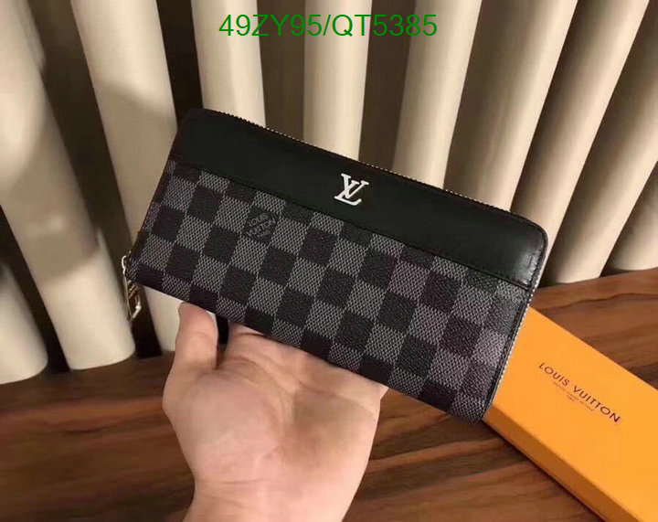 LV Bag-(4A)-Wallet- Code: QT5385 $: 49USD