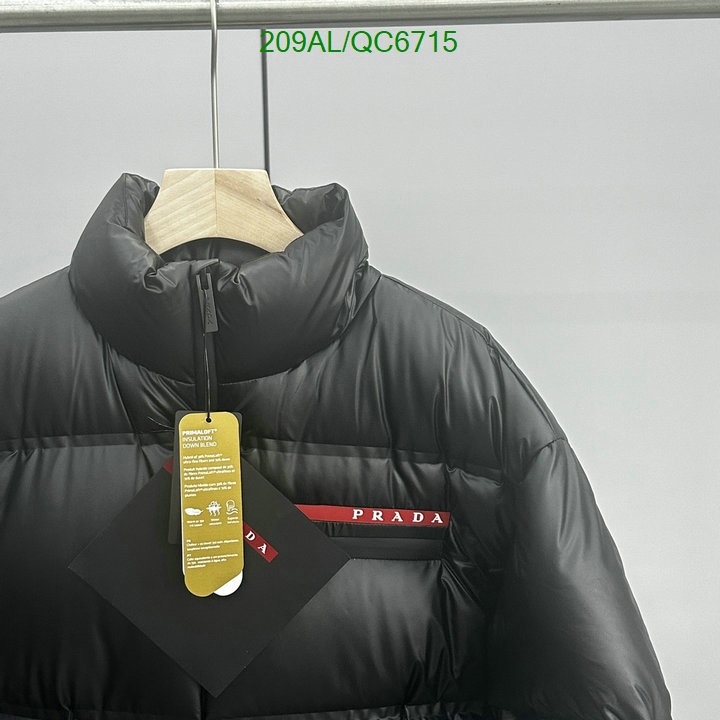 Down jacket Men-Prada Code: QC6715 $: 209USD