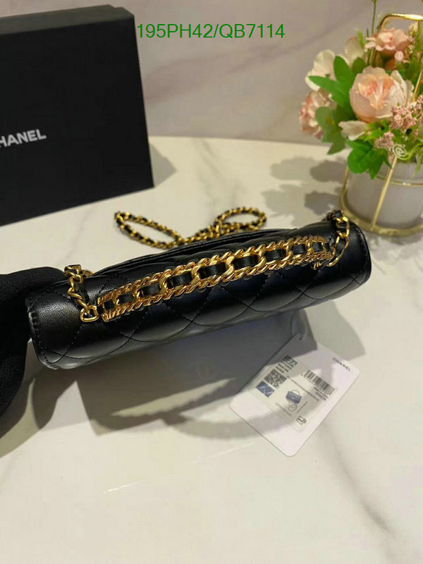 Chanel Bag-(Mirror)-Diagonal- Code: QB7114 $: 195USD