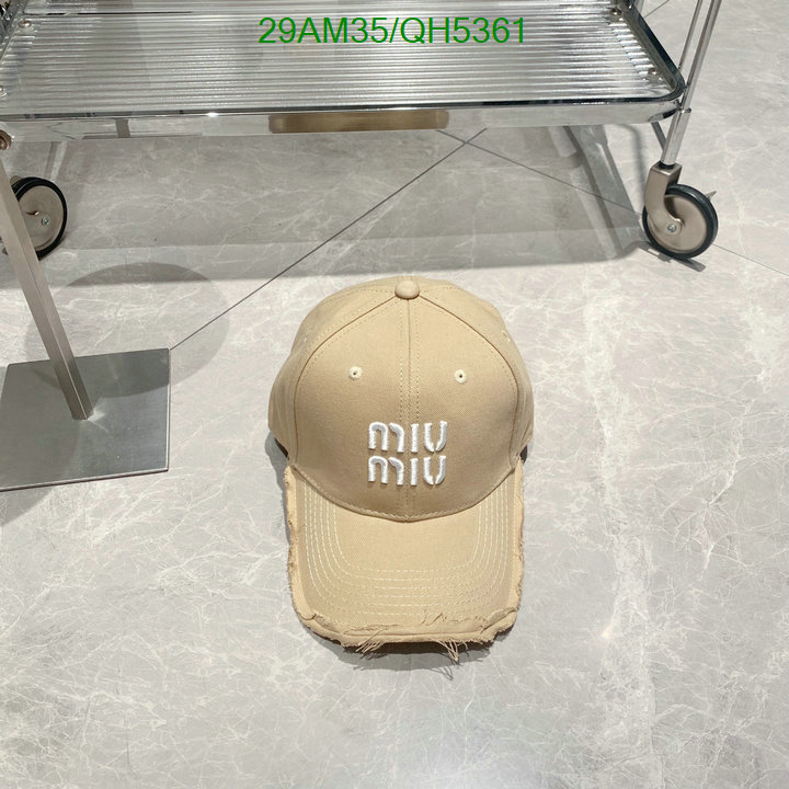 Cap-(Hat)-Miu Miu Code: QH5361 $: 29USD