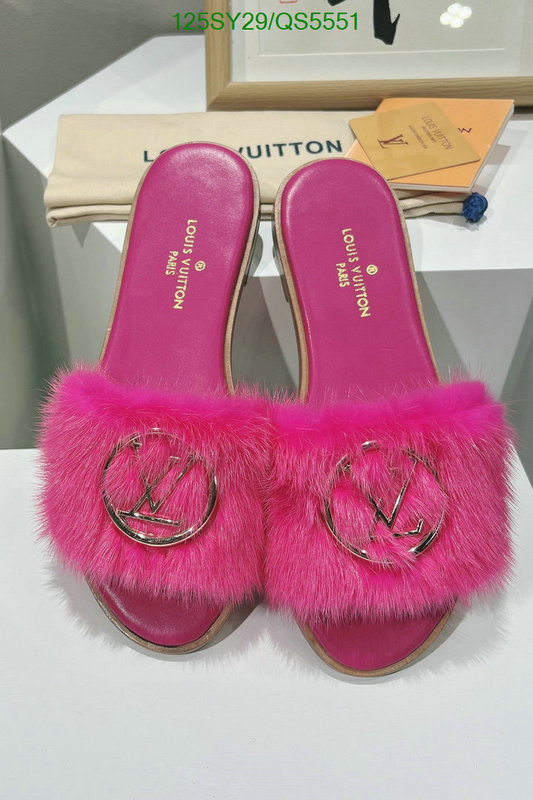 Women Shoes-LV Code: QS5551 $: 125USD