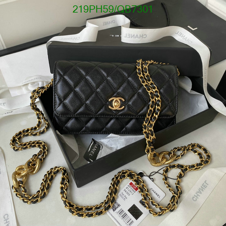 Chanel Bag-(Mirror)-Diagonal- Code: QB7301 $: 219USD