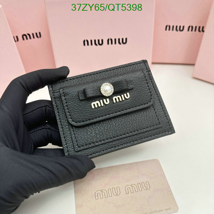 Miu Miu Bag-(4A)-Wallet- Code: QT5398 $: 37USD