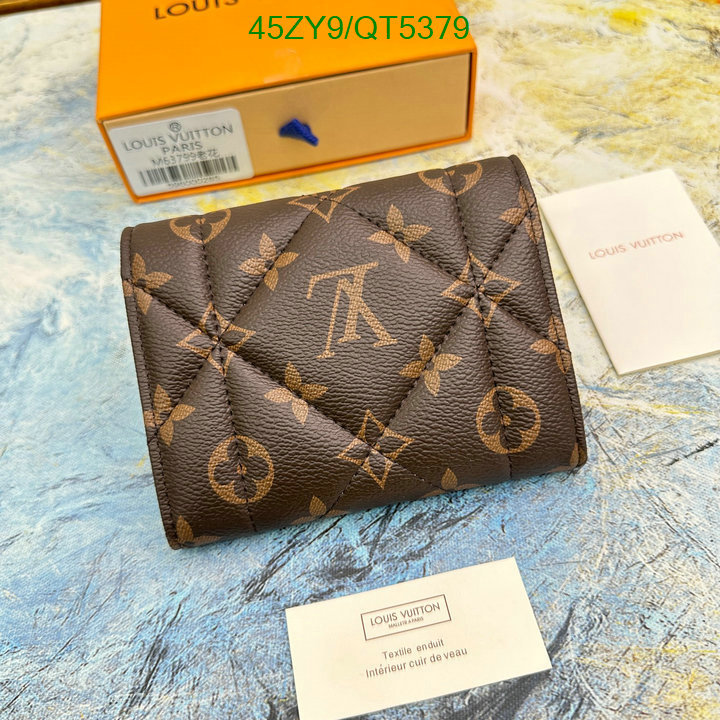 LV Bag-(4A)-Wallet- Code: QT5379 $: 45USD