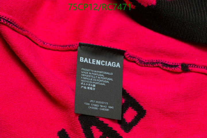 Clothing-Balenciaga Code: RC7471 $: 75USD