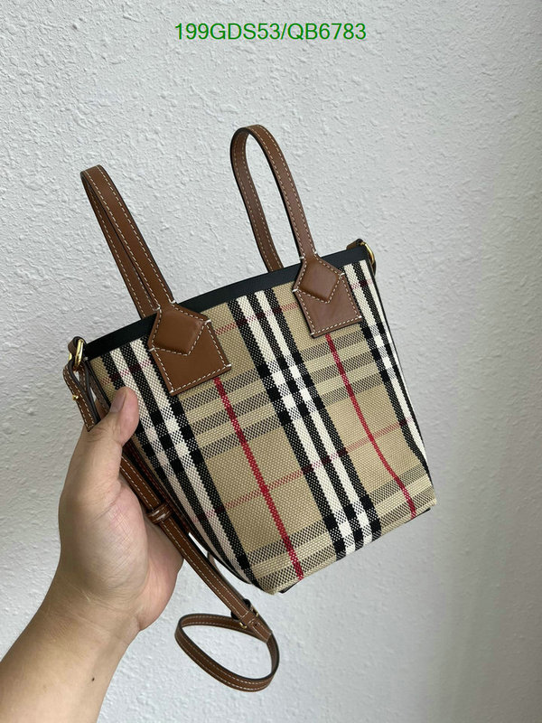 Burberry Bag-(Mirror)-Bucket Bag- Code: QB6783 $: 199USD