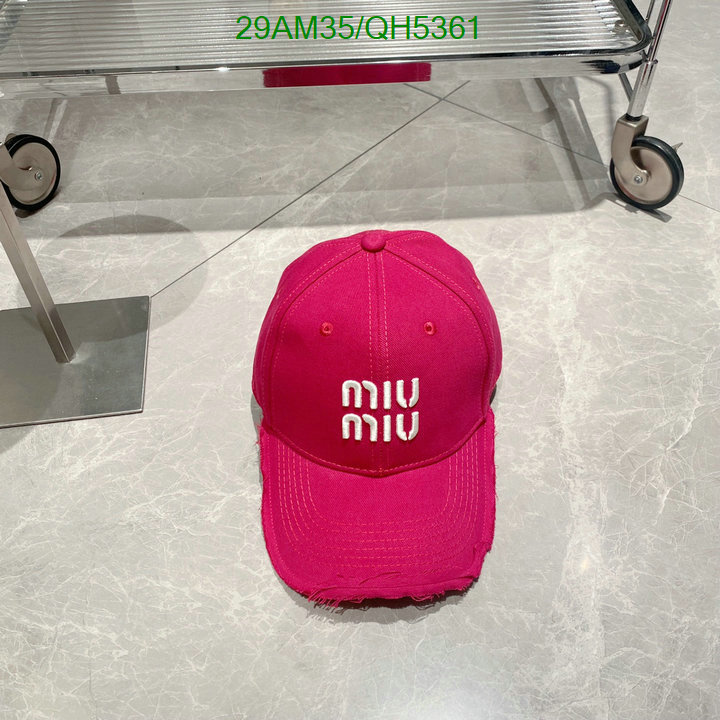 Cap-(Hat)-Miu Miu Code: QH5361 $: 29USD