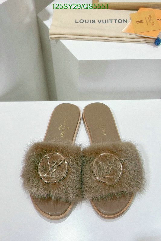 Women Shoes-LV Code: QS5551 $: 125USD