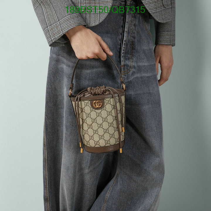 Gucci Bag-(Mirror)-Diagonal- Code: QB7315 $: 189USD