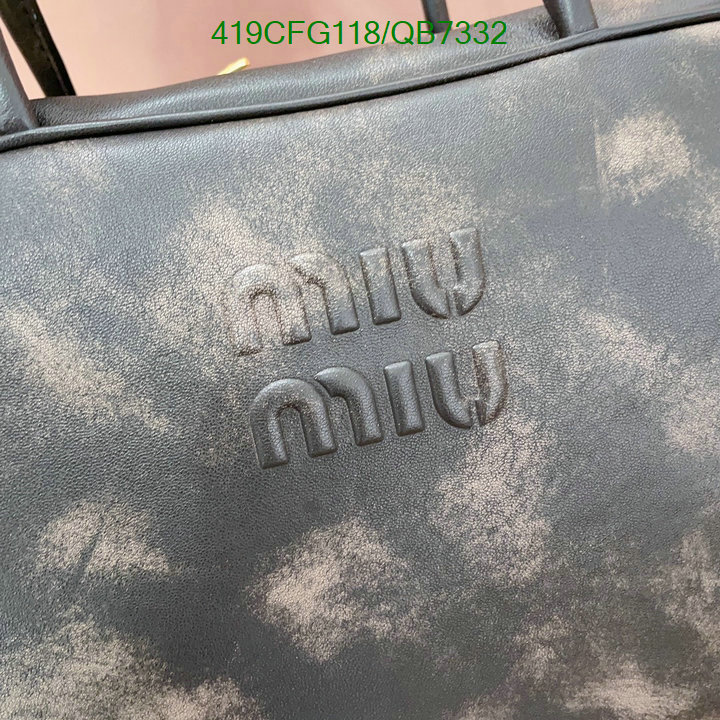 Miu Miu Bag-(Mirror)-Handbag- Code: QB7332 $: 419USD