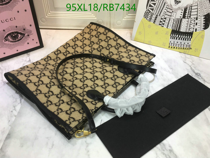 Gucci Bag-(4A)-Handbag- Code: RB7434 $: 95USD