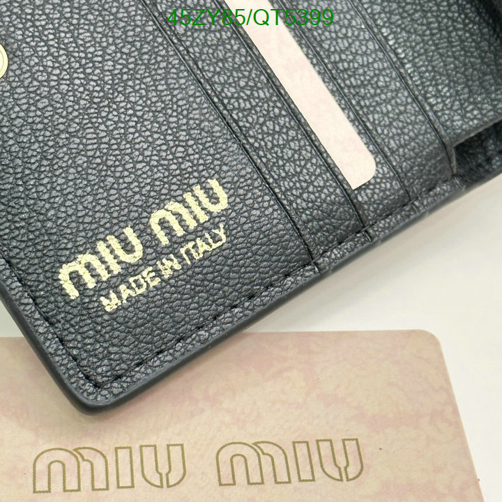 Miu Miu Bag-(4A)-Wallet- Code: QT5399 $: 45USD