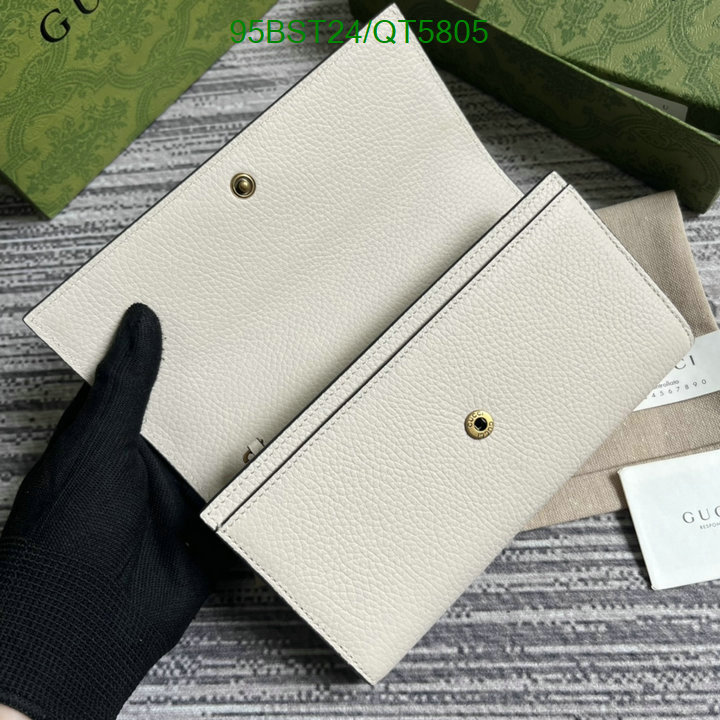 Gucci Bag-(Mirror)-Wallet- Code: QT5805 $: 95USD