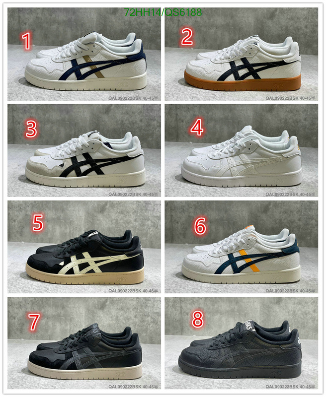 Men shoes-Asics Code: QS6188 $: 72USD