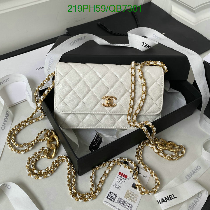 Chanel Bag-(Mirror)-Diagonal- Code: QB7301 $: 219USD