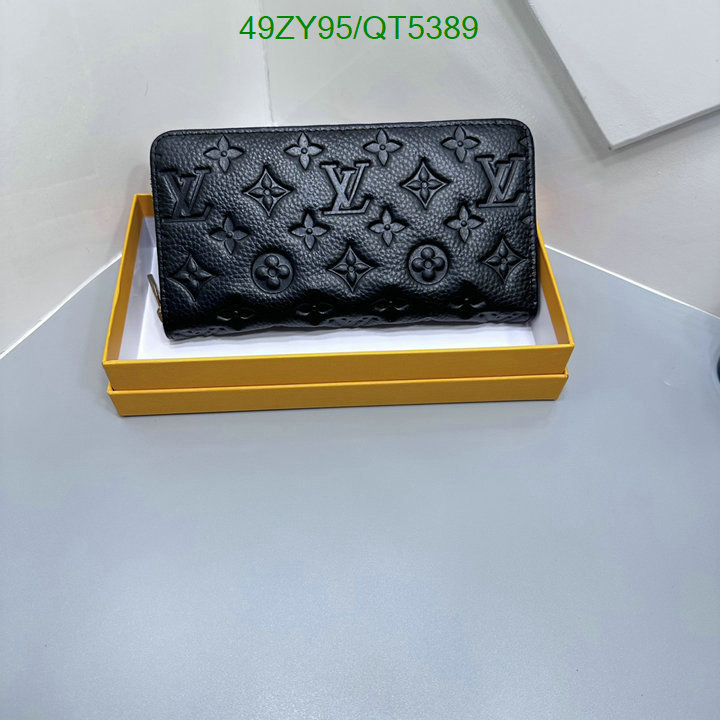 LV Bag-(4A)-Wallet- Code: QT5389 $: 49USD