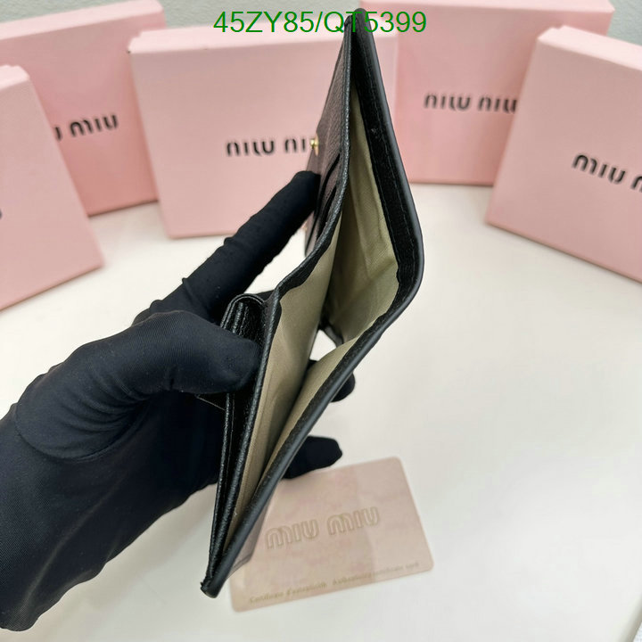 Miu Miu Bag-(4A)-Wallet- Code: QT5399 $: 45USD