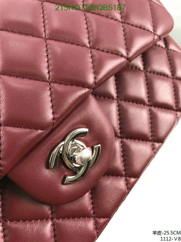 Chanel Bag-(Mirror)-Diagonal- Code: QB5187 $: 215USD