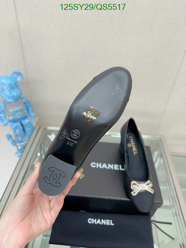 Women Shoes-Chanel Code: QS5517 $: 125USD