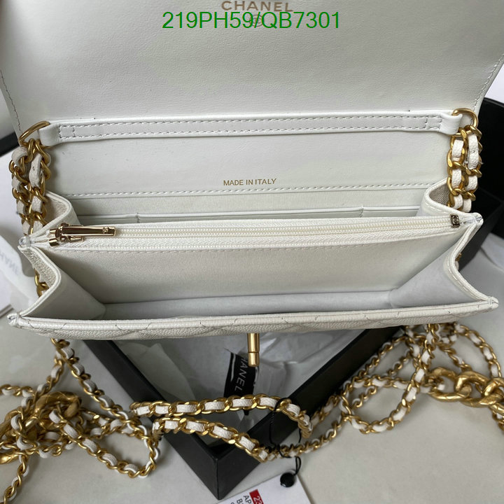 Chanel Bag-(Mirror)-Diagonal- Code: QB7301 $: 219USD