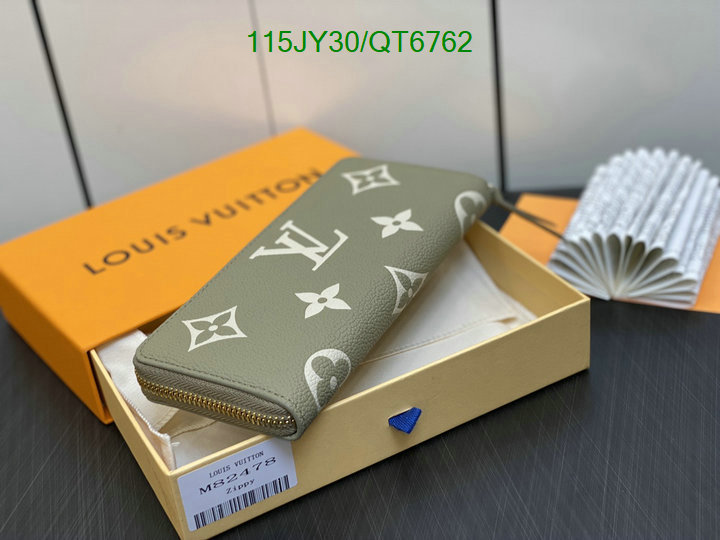 LV Bag-(Mirror)-Wallet- Code: QT6762 $: 115USD