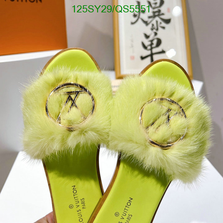 Women Shoes-LV Code: QS5551 $: 125USD