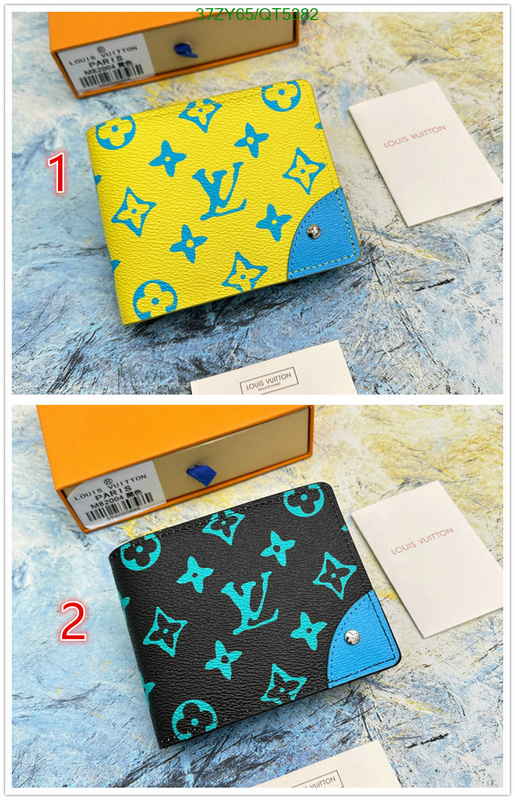 LV Bag-(4A)-Wallet- Code: QT5382 $: 37USD