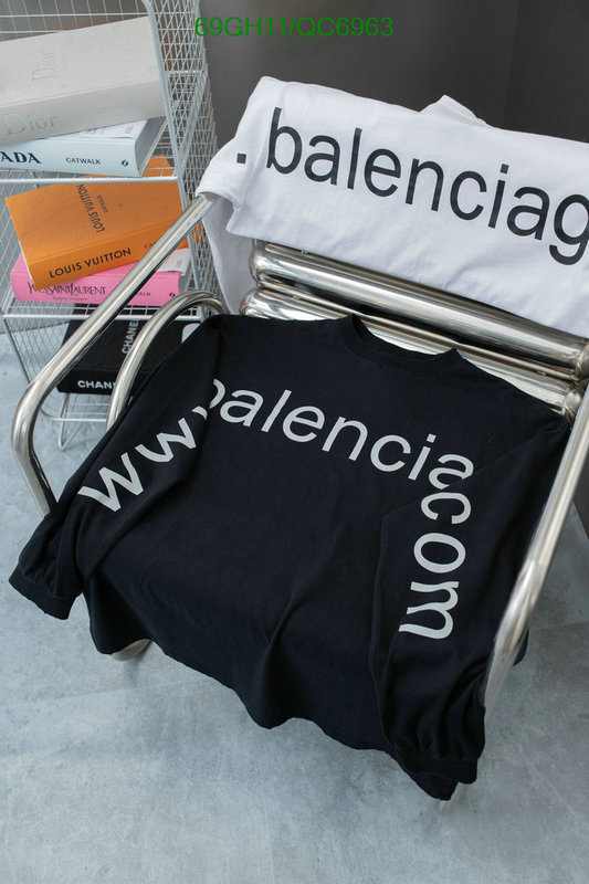 Clothing-Balenciaga Code: QC6963 $: 69USD