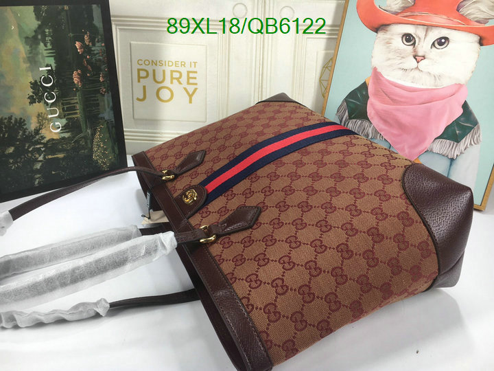 Gucci Bag-(4A)-Handbag- Code: QB6122 $: 89USD