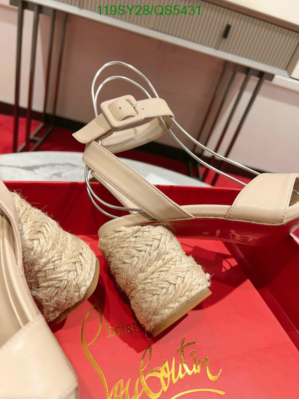 Women Shoes-Christian Louboutin Code: QS5431 $: 119USD