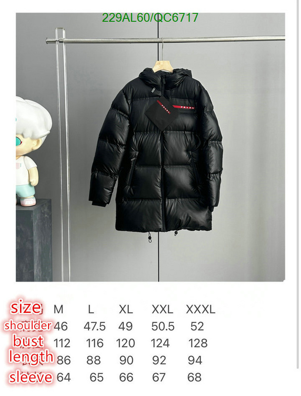 Down jacket Men-Prada Code: QC6717 $: 229USD