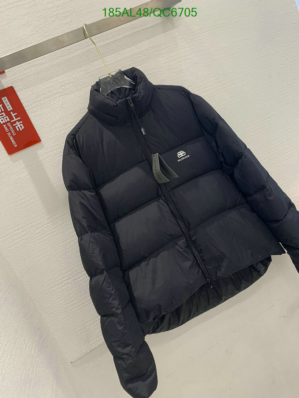 Down jacket Men-Balenciaga Code: QC6705 $: 185USD