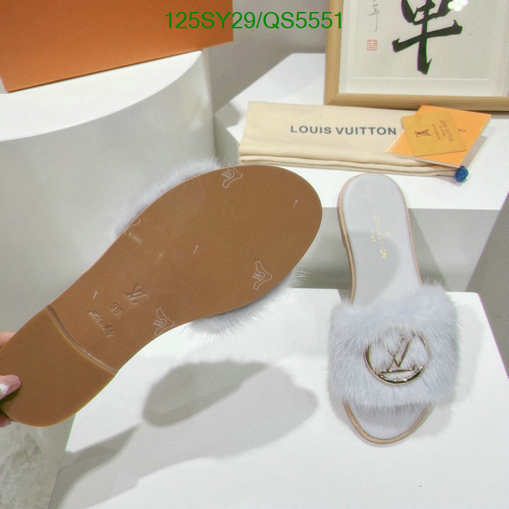 Women Shoes-LV Code: QS5551 $: 125USD