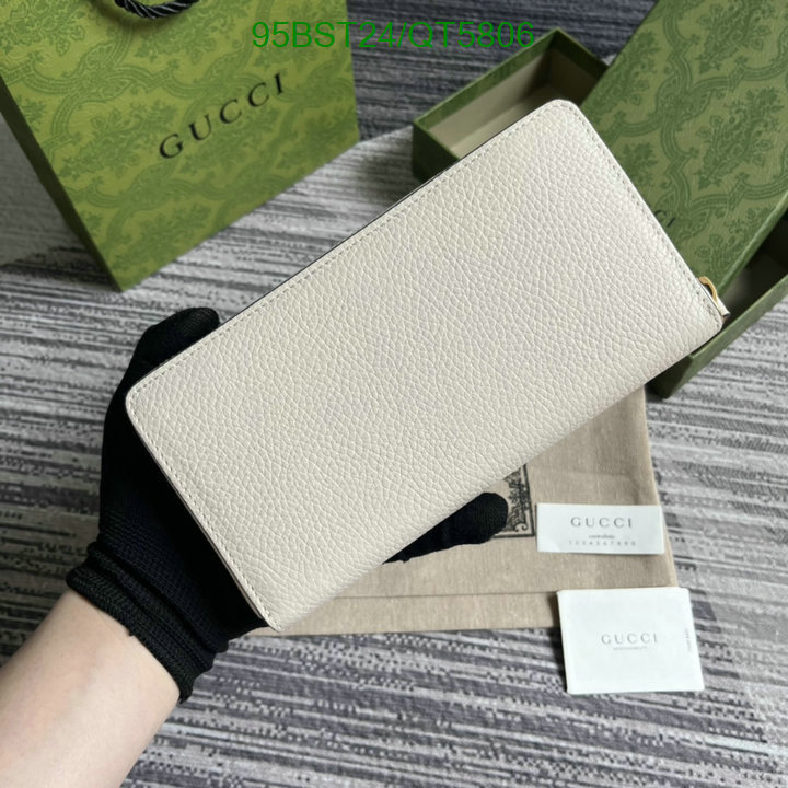 Gucci Bag-(Mirror)-Wallet- Code: QT5806 $: 95USD