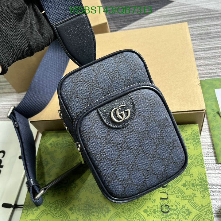 Gucci Bag-(Mirror)-Belt Bag-Chest Bag-- Code: QB7313 $: 165USD