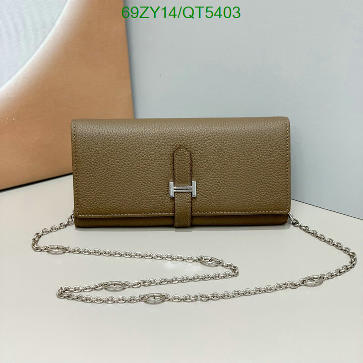 Hermes Bag-(4A)-Wallet- Code: QT5403 $: 69USD