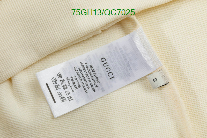 Clothing-Gucci Code: QC7025 $: 75USD